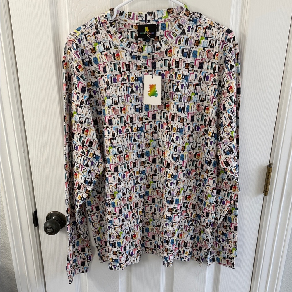 Teddy Fresh Multicolor Long Sleeve Tee